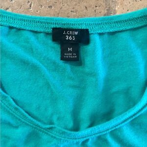 J. Crew Vibrant Teal Top